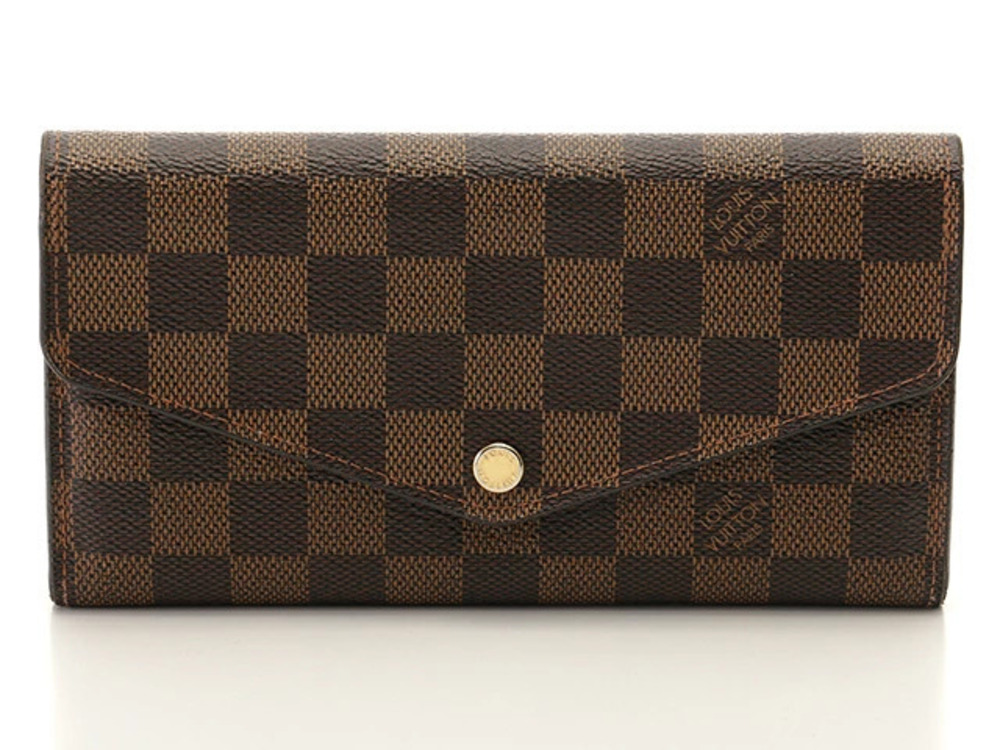 LOUIS VUITTON Portefeuille Sarah Long Wallet Damier